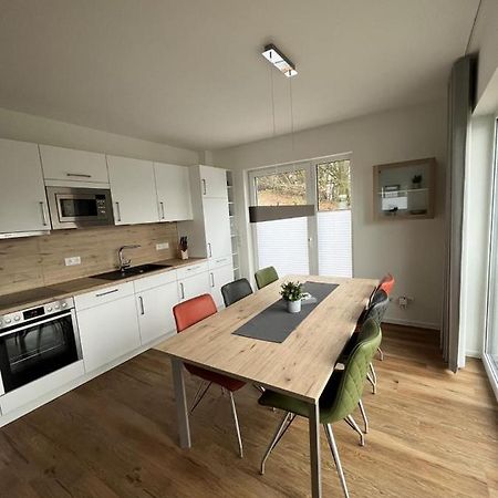 Diemelblick Acht - Ferienhaus Fuer 6 Personen Mit Sauna, Garten Und Dachterrasse Mit Panoramablick Heringhausen Buitenkant foto