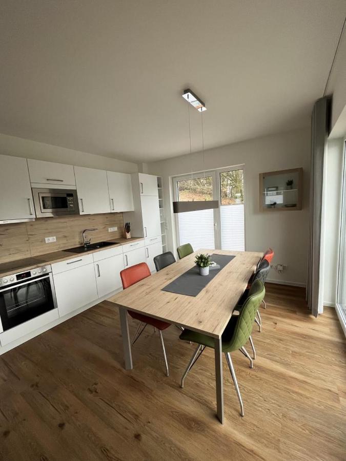 Diemelblick Acht - Ferienhaus Fuer 6 Personen Mit Sauna, Garten Und Dachterrasse Mit Panoramablick Heringhausen Buitenkant foto