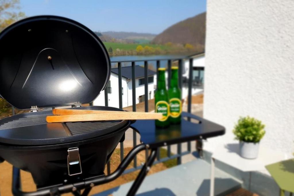 Diemelblick Acht - Ferienhaus Fuer 6 Personen Mit Sauna, Garten Und Dachterrasse Mit Panoramablick Heringhausen Buitenkant foto