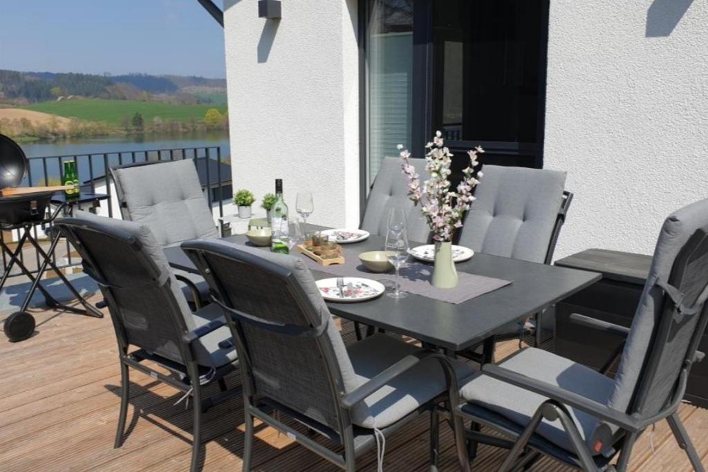 Diemelblick Acht - Ferienhaus Fuer 6 Personen Mit Sauna, Garten Und Dachterrasse Mit Panoramablick Heringhausen Buitenkant foto